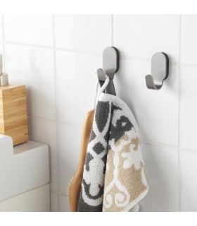 گیره دوتایی استنلس استیل ایکیا مدل BROGRUND