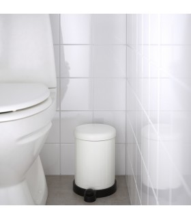 سطل زباله پدالی ایکیا مدل TOFTAN رنگ سفید 
