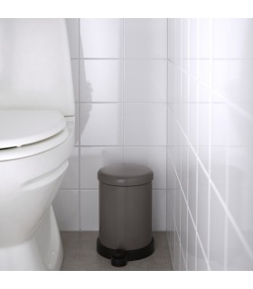 سطل زباله پدالی ایکیا مدل TOFTAN رنگ خاکستری