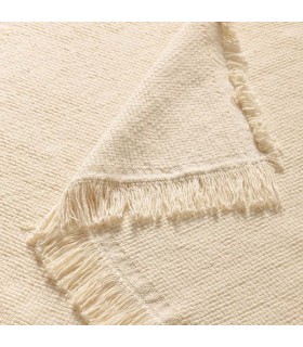 پتو و رو انداز ایکیا مدل ODDRUN رنگ بژ روشن