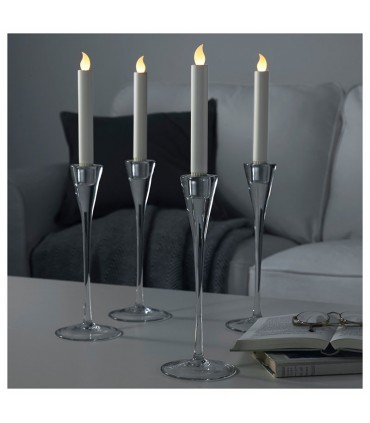 شمع ال ای دی ایکیا مدل LJUSANDE بسته 4 تائی