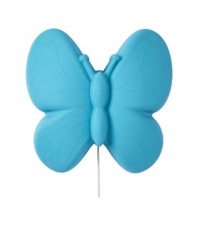 چراغ خواب LED دیواری ایکیا مدل UPPLYST طرح پروانه آبی