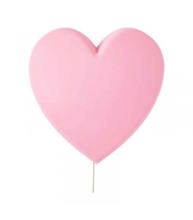 چراغ خواب LED دیواری ایکیا مدل UPPLYST طرح قلب صورتی