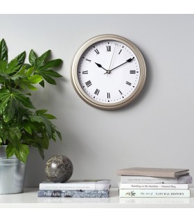 ساعت دیواری ایکیا مدل VISCHAN رنگ بژ