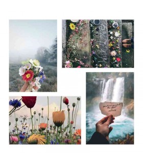 پوستر 4 تایی ایکیا مدل YLLEVAD سایز 10x15