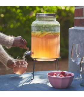 پایه کلمن شیشه ایی ایکیا مدل VARDAGEN