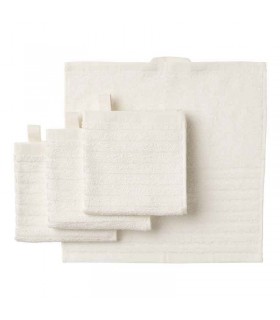 حوله دست ایکیا مدل VÅGSJÖN بسته 4 تایی رنگ سفید