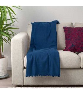 پتو ایکیا مدل POLARVIDE آبی