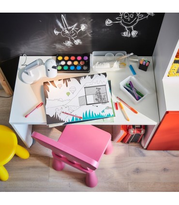 جعبه ایکیا مدل GLIS بسته 3 تایی رنگ سفید