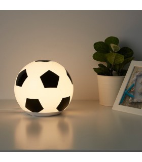 چراغ خواب LED ایکیا مدل ÄNGARNA طرح توپ فوتبال