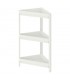 شلف سه طبقه گوشه ایی حمام ایکیا مدل VESKEN رنگ سفید
