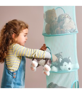 جا عروسکی ایکیا مدل IKEA PS FÅNGST  فیروزه ایی