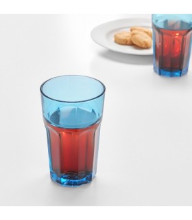 لیوان ایکیا مدل POKAL بسته 4 تایی رنگ آبی