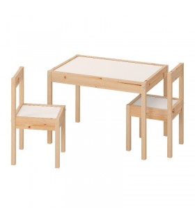 ست میز تحریر کودک ایکیا مدل LÄTT