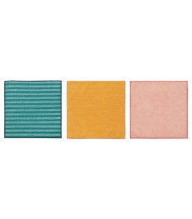 دستمال شستشو میکروفیبر ایکیا مدل PEPPRIG ست ۳ تایی