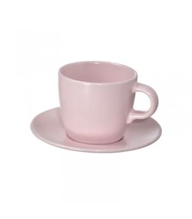 ست فنجان ایکیا مدل FARGKLAR رنگ صورتی روشن