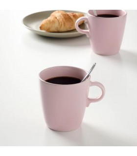 ماگ ایکیا مدل FARGKLAR رنگ صورتی روشن