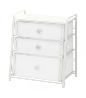 دراور سه کشو ایکیا مدل LOTE