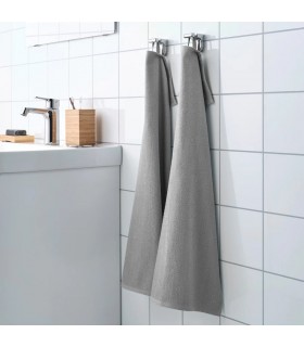 حوله ایکیا مدل KORNAN رنگ خاکستری سایز 40x70