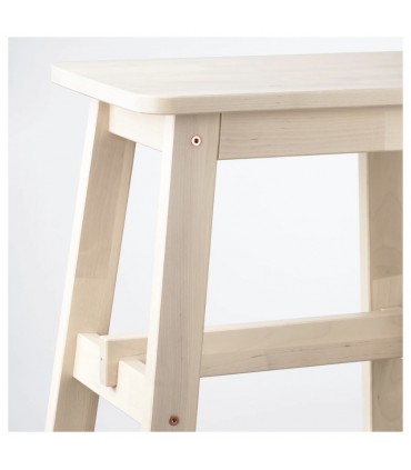 چهارپایه چوبی ایکیا مدل NORRÅKER