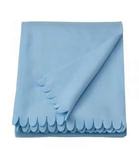 پتو ایکیا مدل POLARVIDE رنگ آبی روشن