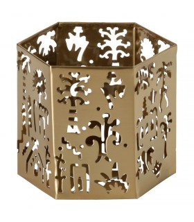 جا شمعی طلایی ایکیا مدل AROMATISK