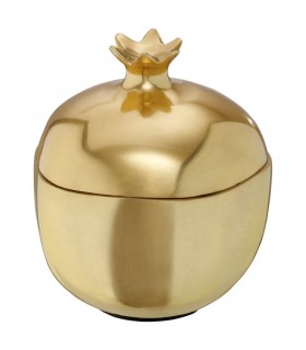 ظرف طلایی ایکیا مدل AROMATISK طرح انار