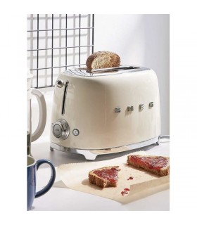 توستر ۲ اسلایس اسمگ مدل TSF01 رنگ کرم