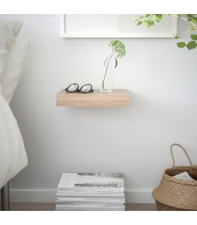 شلف دیواری ایکیا مدل LACK رنگ چوب