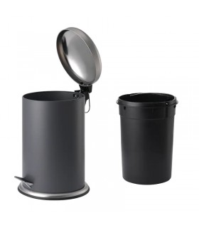 سطل زباله پدالی ایکیا مدل MJOSA رنگ خاکستری