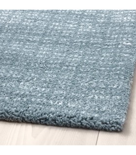 قالیچه ایکیا مدل LANGSTED رنگ آبی روشن