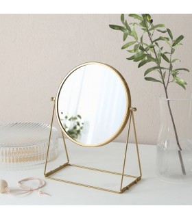 آینه طلایی رومیزی ایکیا مدل LASSBYN