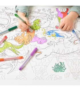 رول کاغذی رنگ آمیزی کودک ایکیا مدل JÄTTELIK