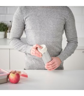 ماگ مسافرتی ایکیا مدل UNDERSÖKA رنگ استیل