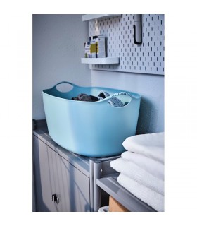 سبد لندری ایکیا مدل TORKIS رنگ آبی