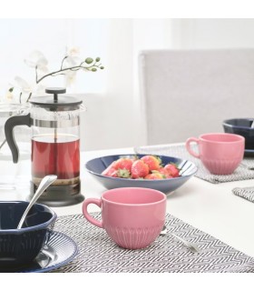 ماگ ایکیا مدل STRIMMIG رنگ صورتی