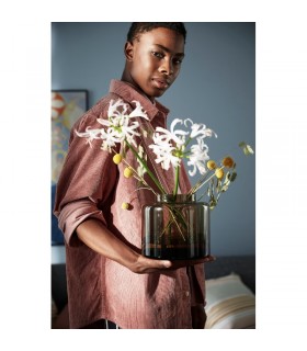 گلدان ایکیا مدل KONSTFULL سایز ۱۶ سانتی متری