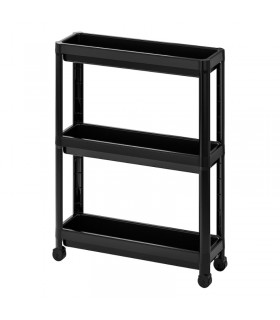 ترولی چرخ دار ایکیا مدل VESKEN رنگ مشکی