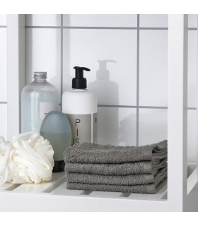 ست 4 تایی حوله دست ایکیا مدل DIMFORSEN خاکستری