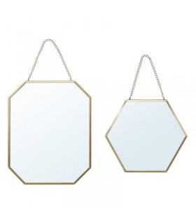 ست ۲ تایی آینه طلایی ایکیا مدل LASSBYN