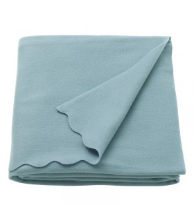 پتو ایکیا مدل THORGUN رنگ آبی روشن