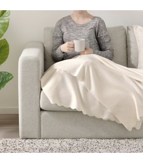 پتو ایکیا مدل THORGUN رنگ سفید