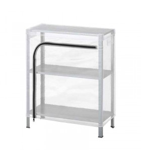 قفسه گلخانه همراه با کاور ایکیا مدل HYLLIS