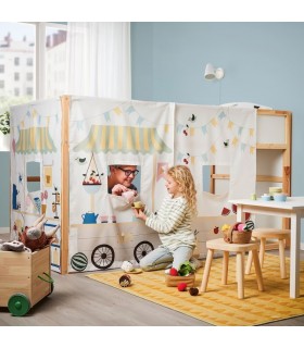 پرده نمایش و بازی کودک ایکیا مدل KURA