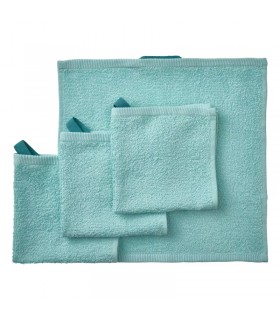 ست 4 تایی حوله دست ایکیا مدل DIMFORSEN آبی