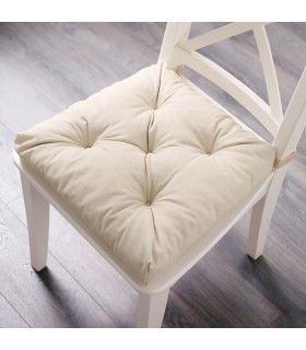 بالش صندلی ایکیا مدل MALINDA بژ روشن