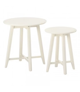 میز کنار مبلی ایکیا مدل KRAGSTA ست ۲ تایی