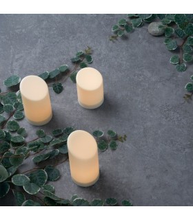 ست 3 تایی شمع LED ایکیا مدل ADELLOVSKOG