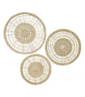 ست دکوری حصیری ایکیا مدل GILLSTAD