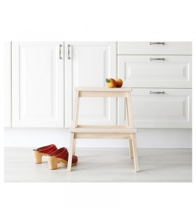 چهارپایه چوبی ایکیا مدل BEKVÄM